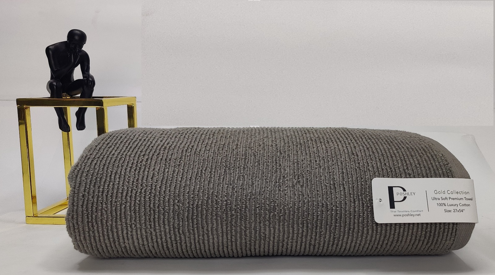 Premium Towel- Charcol